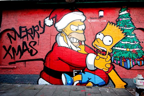 Graffiti Life | Don’t get caught painting Christmas Graffiti!